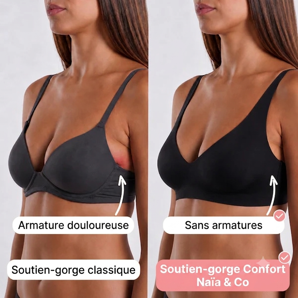 Soutien-gorge Confort — Sans coutures ni armatures